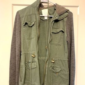 Army green jacket